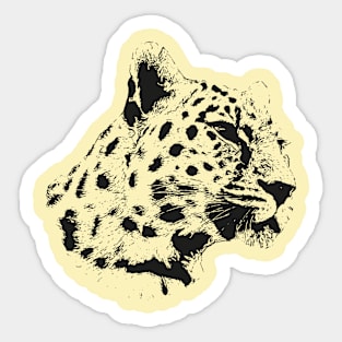 Leopard Sticker